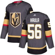 Wholesale Cheap Adidas Golden Knights #56 Erik Haula Grey Home Authentic Stitched NHL Jersey