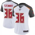 Wholesale Cheap Nike Buccaneers #36 M.J. Stewart White Women's Stitched NFL Vapor Untouchable Limited Jersey