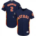 Wholesale Cheap Astros #2 Alex Bregman Navy Blue Flexbase Authentic Collection 2019 World Series Bound Stitched MLB Jersey