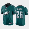 Wholesale Cheap Philadelphia Eagles #26 Miles Sanders Green Men's Nike Big Team Logo Vapor Limited NFL Jersey