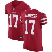 Wholesale Cheap Nike 49ers #17 Emmanuel Sanders Red Team Color Men's Stitched NFL Vapor Untouchable Elite Jersey