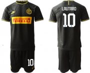 Wholesale Cheap Inter Milan #10 Lautaro Third Soccer Club Jersey