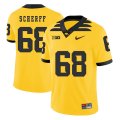 Wholesale Cheap Iowa Hawkeyes 68 Brandon Scherff Yellow College Football Jersey