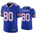 Wholesale Cheap Men's Buffalo Bills #80 Jamison Crowder Blue Vapor Untouchable Limited Stitched Jersey