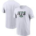 Wholesale Cheap New York Jets Nike Split T-Shirt White