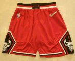 Wholesale Cheap Men's Chicago Bulls Red Nike 75th Anniversary Diamond 2021 Stitched Shorts