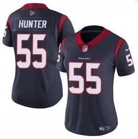 Cheap Women\'s Houston Texans #55 Danielle Hunter Navy Vapor Untouchable Limited Stitched Jersey