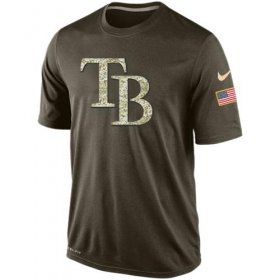 Wholesale Cheap Men\'s Tampa Bay Rays Salute To Service Nike Dri-FIT T-Shirt