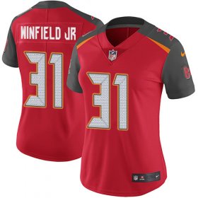 Wholesale Cheap Nike Buccaneers #31 Antoine Winfield Jr. Red Team Color Women\'s Stitched NFL Vapor Untouchable Limited Jersey