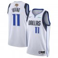 Cheap Men's Dallas Mavericks #11 Kyrie Irving White 2024 Finals Association Edition Stitched Basketball Jersey