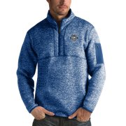 Wholesale Cheap Pittsburgh Penguins Antigua Fortune Quarter-Zip Pullover Jacket Blue