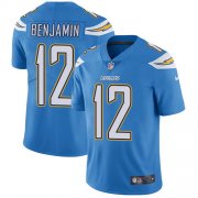 Wholesale Cheap Nike Chargers #12 Travis Benjamin Electric Blue Alternate Youth Stitched NFL Vapor Untouchable Limited Jersey