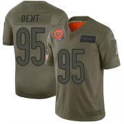 Wholesale Cheap Nike Bears #95 Richard Dent Camo Men's Stitched NFL Limited 2019 Salute To Service Jersey