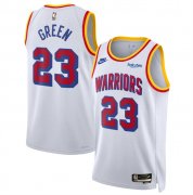 Cheap Men's Golden State Warriors #23 Draymond Green White 2024-25 Classic Edition Stitched Basketball Jersey