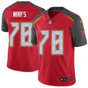 Wholesale Cheap Nike Buccaneers #78 Tristan Wirfs Red Team Color Men's Stitched NFL Vapor Untouchable Limited Jersey