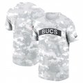 Cheap Men's Tampa Bay Buccaneers 2024 Arctic Camo Salute To Service Performance T-Shirt