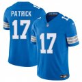 Cheap Men's Detroit Lions #17 Tim Patrickn Blue 2024 F.U.S.E. Vapor Limited Football Stitched Jersey