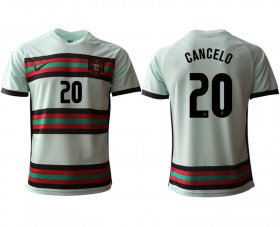 Wholesale Cheap Men 2021 Europe Portugal away AAA version 20 soccer jerseys