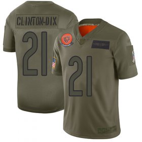 Wholesale Cheap Nike Bears #21 Ha Ha Clinton-Dix Camo Men\'s Stitched NFL Limited 2019 Salute To Service Jersey