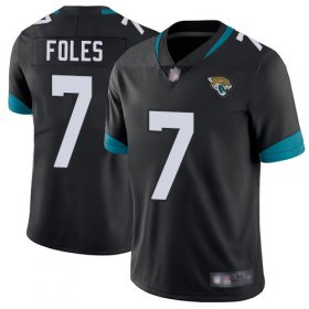 Wholesale Cheap Nike Jaguars #7 Nick Foles Black Team Color Men\'s Stitched NFL Vapor Untouchable Limited Jersey