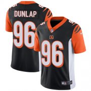 Wholesale Cheap Nike Bengals #96 Carlos Dunlap Black Team Color Men's Stitched NFL Vapor Untouchable Limited Jersey