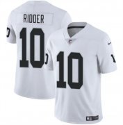 Cheap Men's Las Vegas Raiders #10 Desmond Ridder White 2024 Vapor Stitched Football Jersey