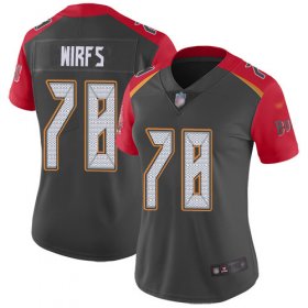 Wholesale Cheap Nike Buccaneers #78 Tristan Wirfs Gray Women\'s Stitched NFL Limited Inverted Legend Jersey