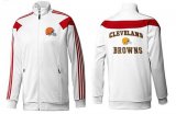 Wholesale Cheap NFL Cleveland Browns Heart Jacket White