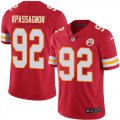 Wholesale Cheap Nike Chiefs #92 Tanoh Kpassagnon Red Team Color Men's Stitched NFL Vapor Untouchable Limited Jersey