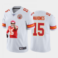 Cheap Kansas City Chiefs #15 Patrick Mahomes Nike Team Hero 1 Vapor Limited NFL 100 Jersey White Golden