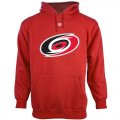 Wholesale Cheap Carolina Hurricanes Old Time Hockey Big Logo with Crest Pullover Hoodie Red