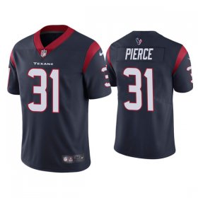 Wholesale Cheap Men\'s Houston Texans #31 Dameon Pierce Navy Vapor Untouchable Limited Stitched Jersey