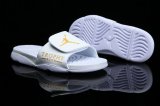 Wholesale Cheap Air Jordan Hydro 6 Sandals Shoes White/Yellow