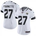 Wholesale Cheap Nike Jaguars #27 Leonard Fournette White Women's Stitched NFL Vapor Untouchable Limited Jersey