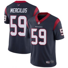 Wholesale Cheap Nike Texans #59 Whitney Mercilus Navy Blue Team Color Men\'s Stitched NFL Vapor Untouchable Limited Jersey