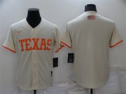 Cheap Men's Texas Longhorns Blank Cream Vapor Untouchable Stitched Jersey