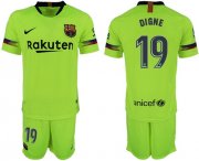 Wholesale Cheap Barcelona #19 Digne Away Soccer Club Jersey