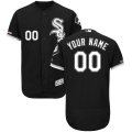 Wholesale Cheap Chicago White Sox Majestic Alternate Flex Base Authentic Collection Custom Jersey Black