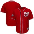 Wholesale Cheap Washington Nationals Majestic 2019 World Series Champions Alternate Big & Tall Cool Base Jersey Red