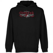 Wholesale Cheap Old Time Hockey Arizona Coyotes Osaka Pullover Hoodie Black