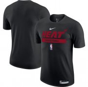 Cheap Men's Miami Heat Black 2022-23 Legend On-Court Practice Performance T-Shirt