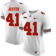 Wholesale Cheap Ohio State Buckeyes 41 Hayden Jester White College Football Jersey