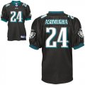 Wholesale Cheap Eagles #24 Nnamdi Asomugha Black Stitched NFL Jersey