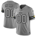 Wholesale Cheap Los Angeles Chargers Custom Men's Nike Gray Gridiron II Vapor Untouchable Limited NFL Jersey