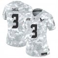 Cheap Women's Houston Texans #3 Tank Dell 2024 F.U.S.E Arctic Camo Salute To Service Limited Stitched Football Jersey(Run Small)