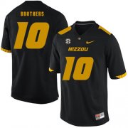 Wholesale Cheap Missouri Tigers 10 Kentrell Brothers Black Nike College Football Jersey