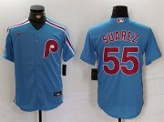 Men's Philadelphia Phillies #55 Ranger Su