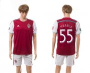 Wholesale Cheap Lorado Rapids #55 Mwanga Home Soccer Club Jersey