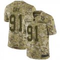 Wholesale Cheap Nike Colts #91 Sheldon Day Camo Men's Stitched NFL Limited 2018 Salute To Service Jersey