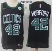 Wholesale Cheap Nike Boston Celtics #42 Al Horford Black NBA Authentic Statement Edition Jersey